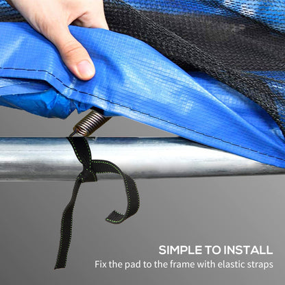 12FT Trampoline Pad Spring Cover, Waterproof, Multi-Colored