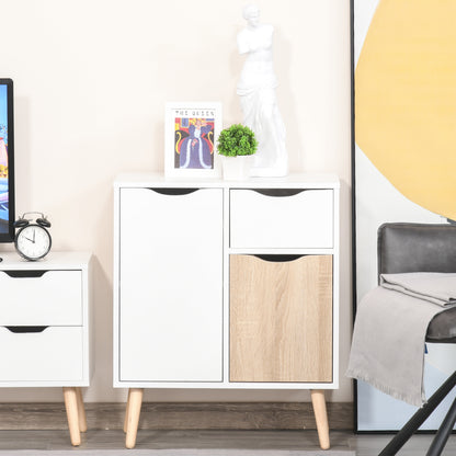 Floor Cabinet Storage Cupboard Sideboard with Drawer for Bedroom