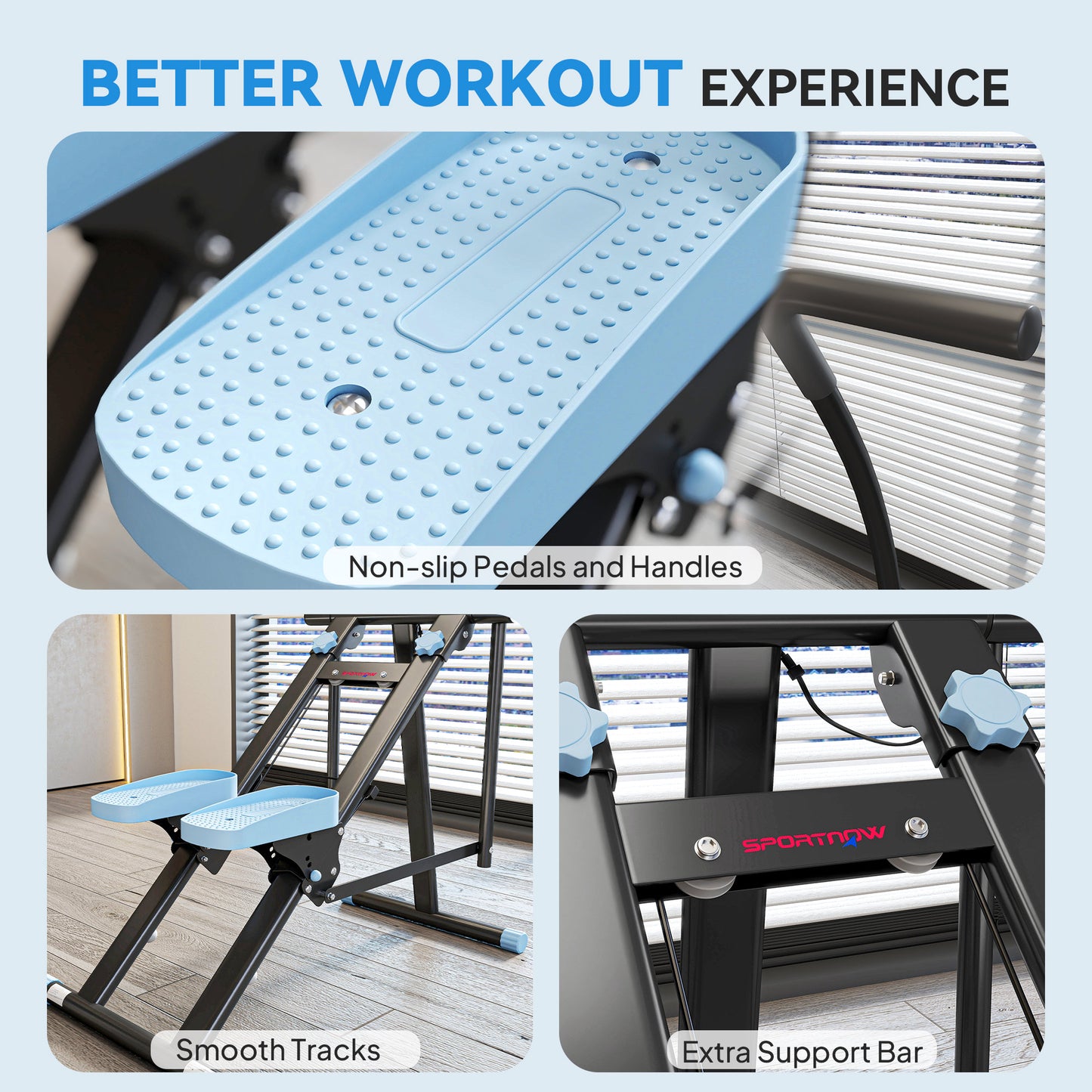 Stair Stepper for Home Gym Exercise, Vertical Climber Machine