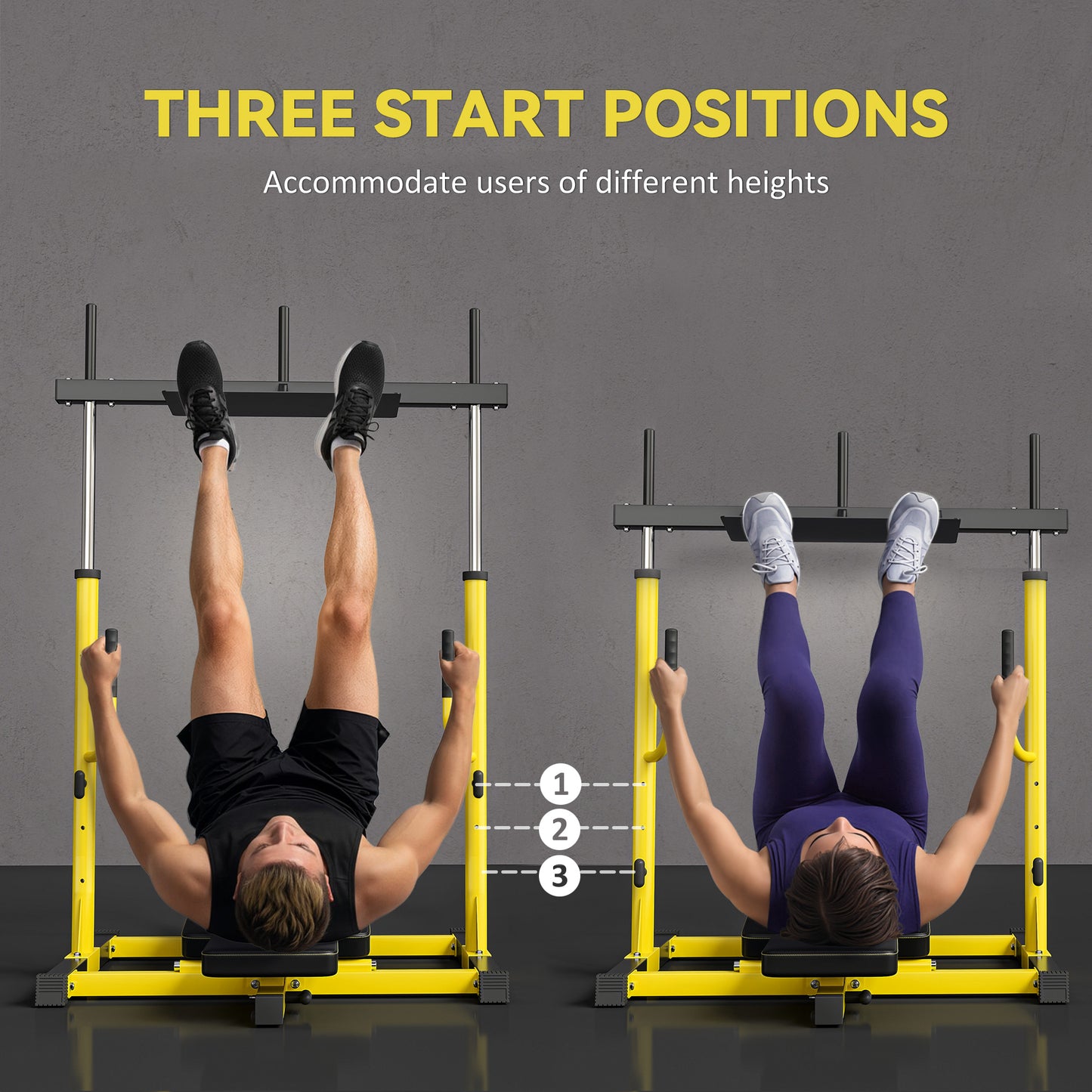 Vertical Leg Press Machine, Leg Extension Machine, 300 kg Capacity