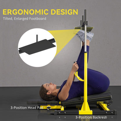Vertical Leg Press Machine, Leg Extension Machine, 300 kg Capacity