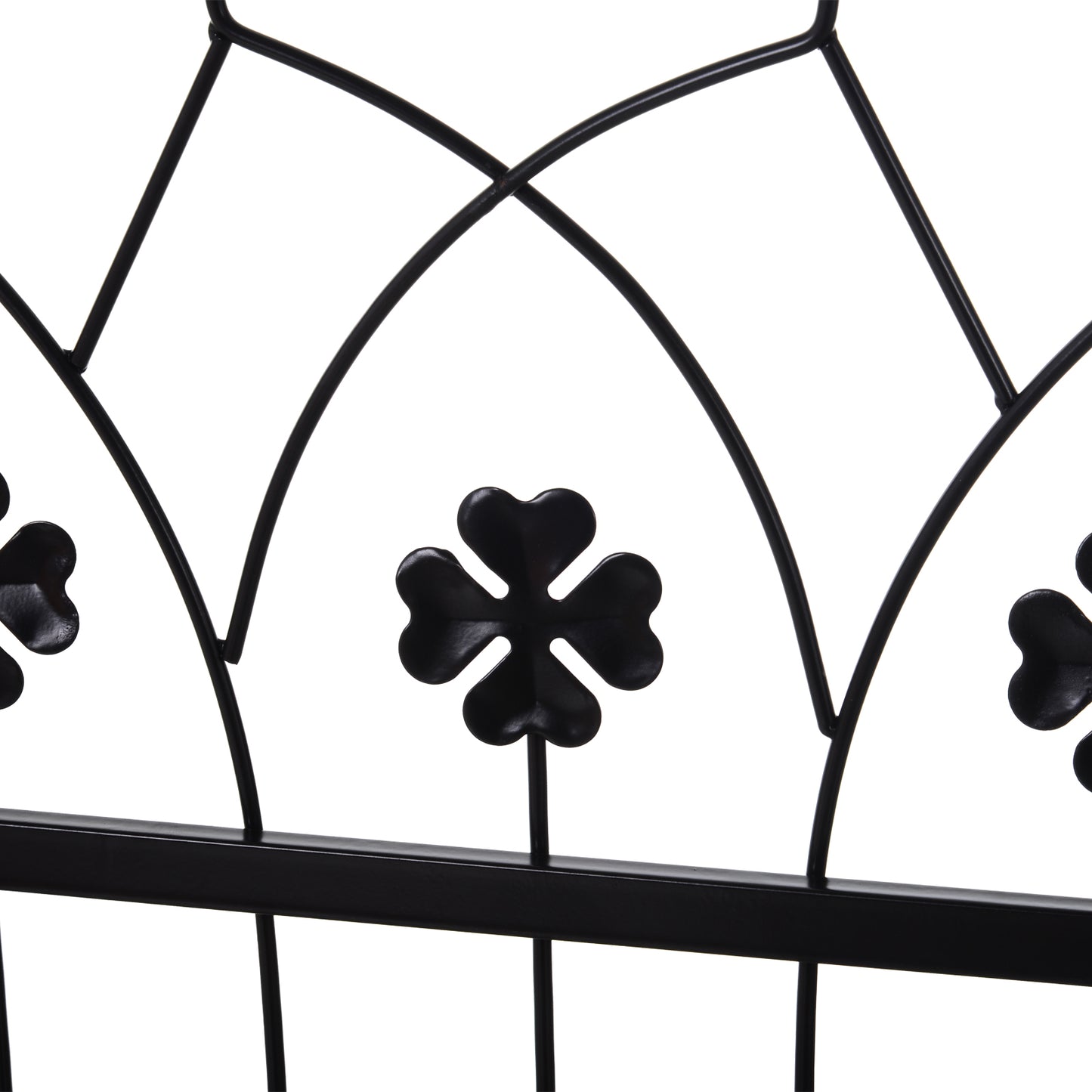 Garden Entrance Arch Bench Outdoor Patio Rose Trellis Climbing Plant