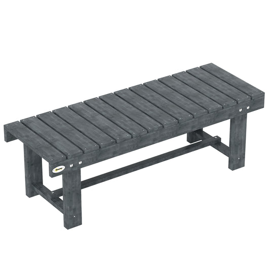 1.1M Outdoor Garden Bench Patio Loveseat Fir Wood 2 Person