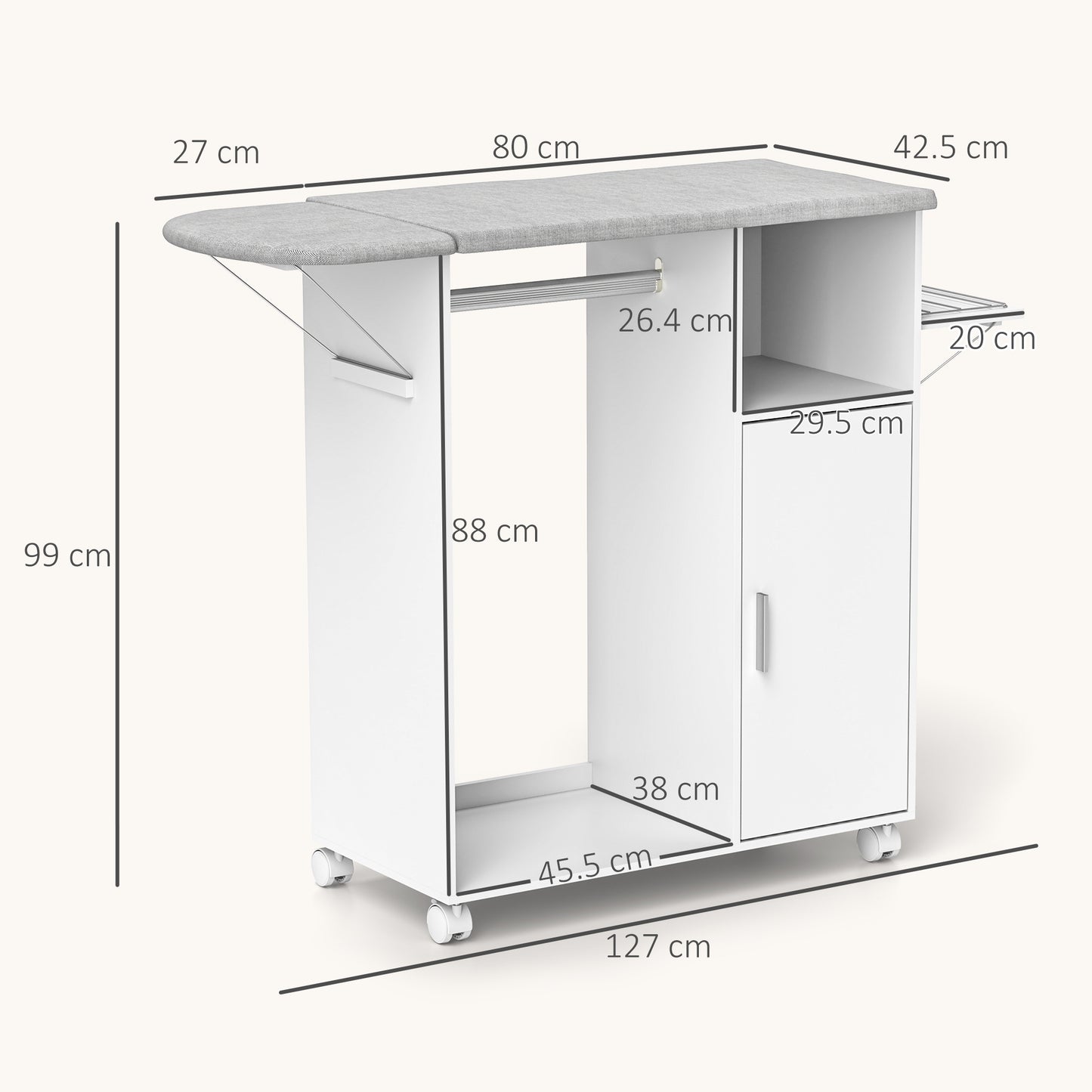 Industrial Bookshelf, Freestanding Bookcase, Dark Grey and Black