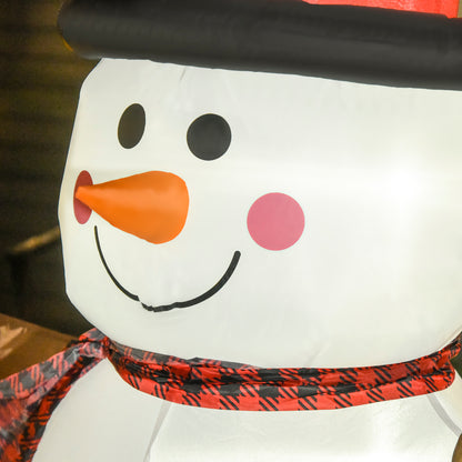 6ft Giant Inflatable Snowman Christmas Decoration LED Lights Accessories