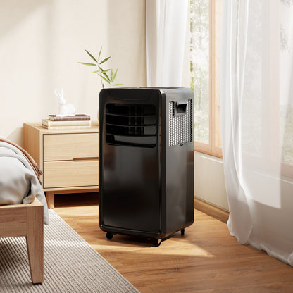 10000 BTU Mobile Portable Air Conditioner Room Ac Unit w/ RC, Black