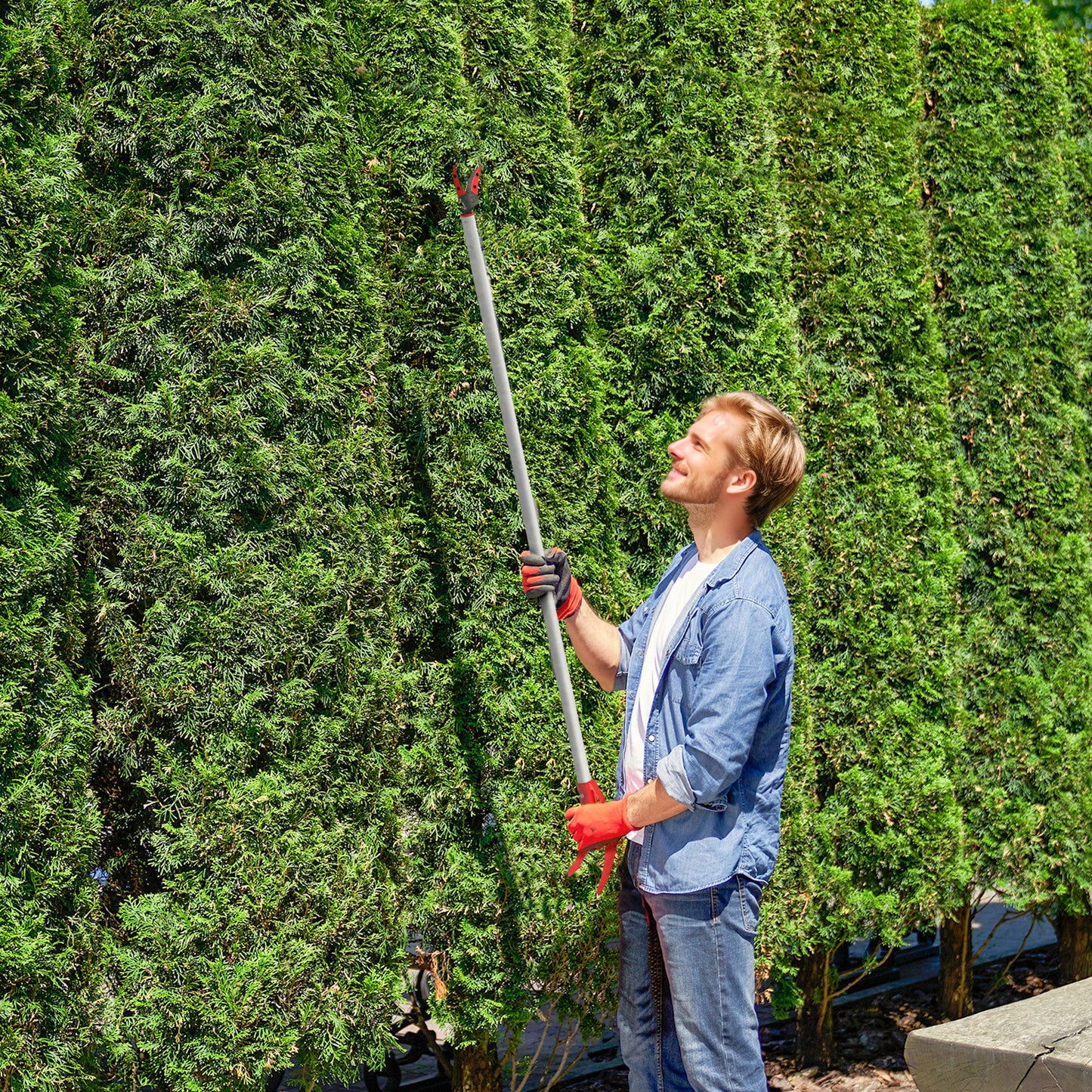 120 cm Tree Pruner Long Reach, Lightweight & Strong