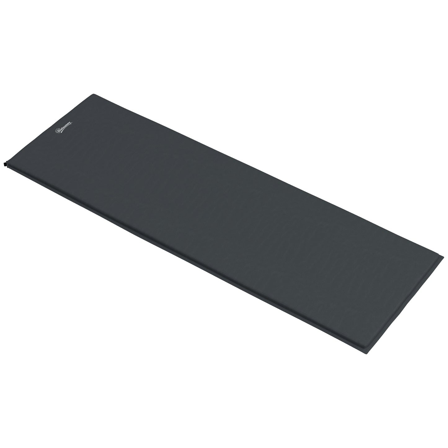 Self-Inflating Single Sleeping Pad Air Bed with Carry Bag, Grey