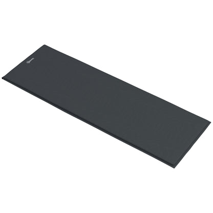 Self-Inflating Single Sleeping Pad Air Bed with Carry Bag, Grey