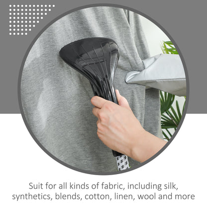 Clothes Steamer with Adjustable Pole 41-110 cm Black