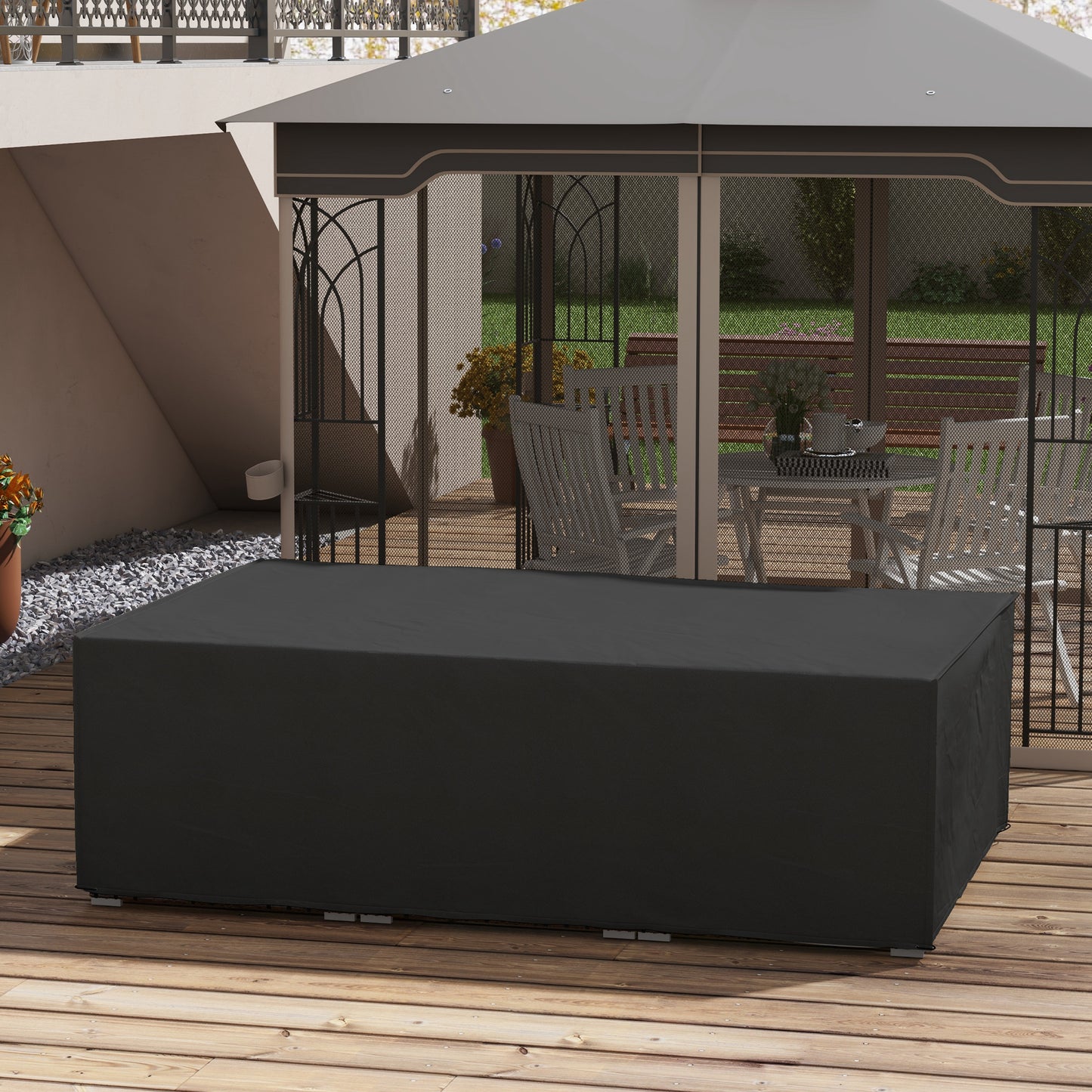 Garden Furniture Cover Outdoor Waterproof Rattan Set Rain Protection