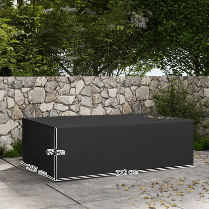 Garden Furniture Cover Outdoor Waterproof Rattan Set Rain Protection