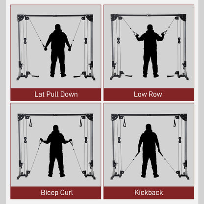 Cable Crossover Machine for Full Body Strength Training