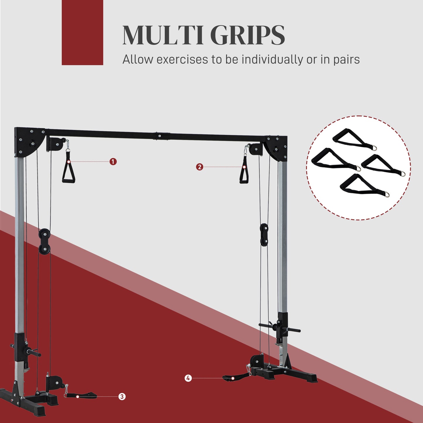 Cable Crossover Machine for Full Body Strength Training