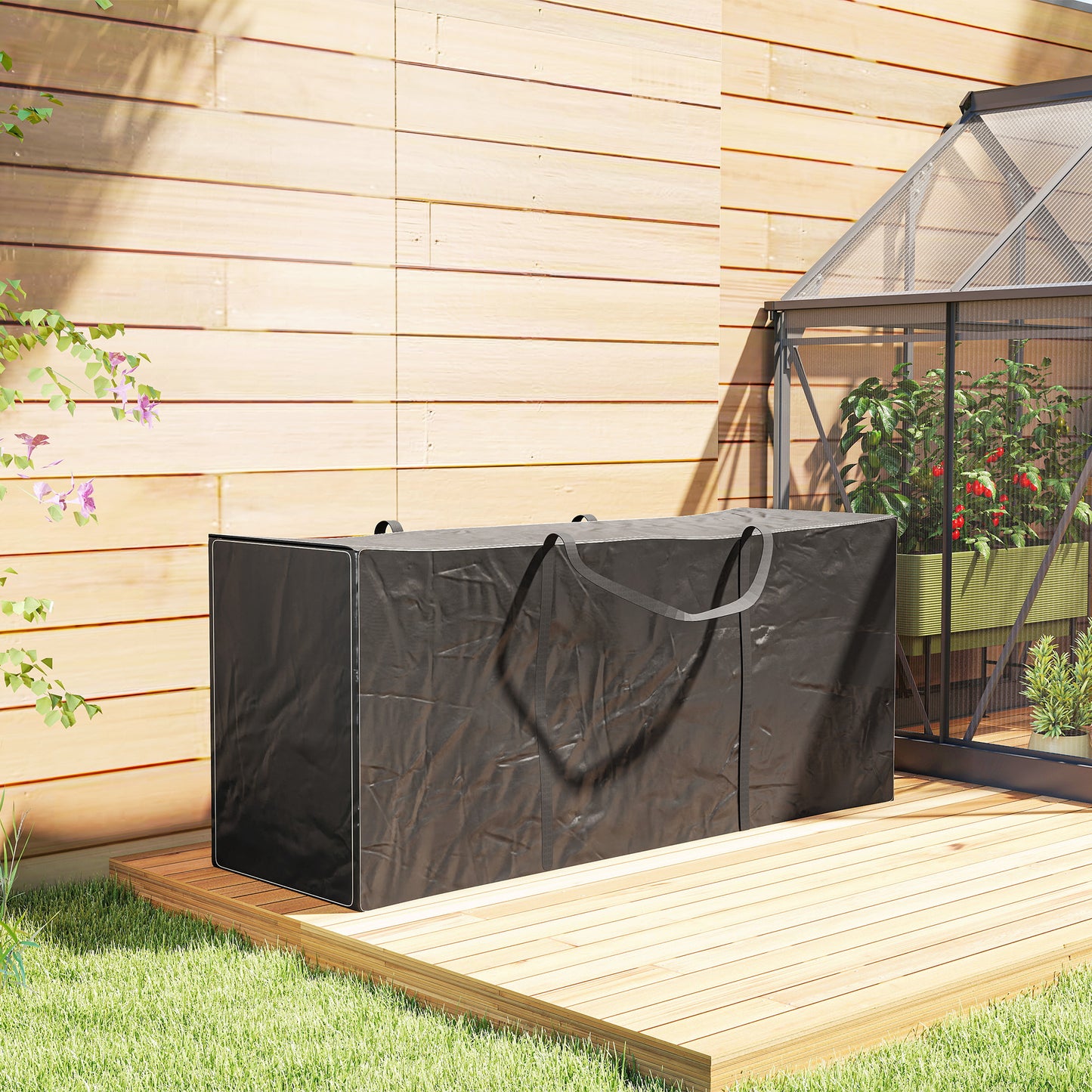 720 L Garden Furniture Cushion Storage Bag, 600D Oxford Fabric