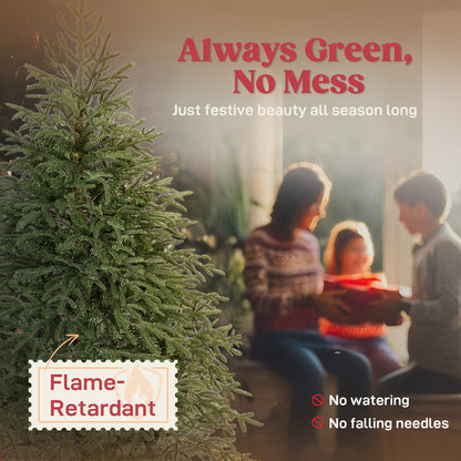 5 ft Christmas Tree, Full Spruce Xmas Tree, Easy Assembly