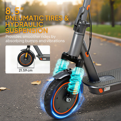 Electric Scooter, Folding E-Scooter with 350W Motor, 30km Range