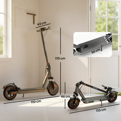 Electric Scooter, Folding E-Scooter with 350W Motor, 30km Range