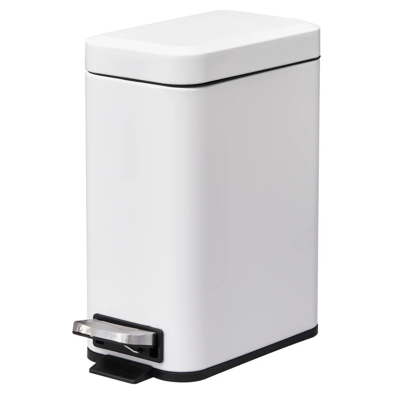 5L Compact Bin With Quiet-Close Pedal Lid