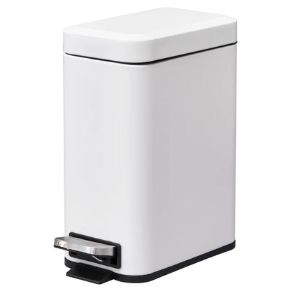 5L Compact Bin With Quiet-Close Pedal Lid