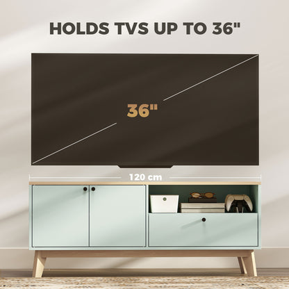 Entertainment Center with Adjustable Shelf for TVs up to 36 Inch