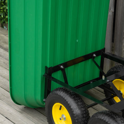 125 Litre Large Garden Cart - The Heavy-Duty Dump Cart