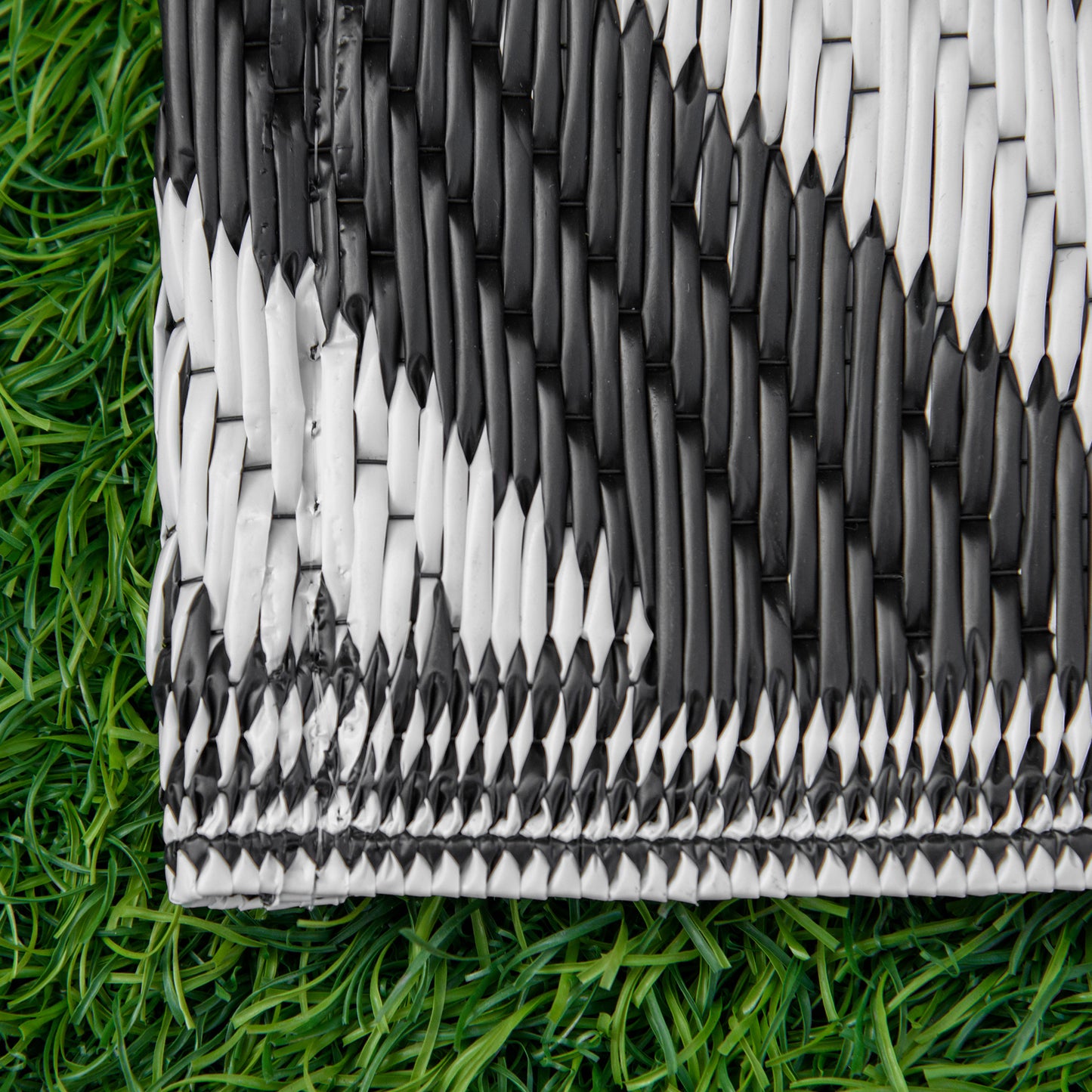 152x243cm Reversible Outdoor Rug Portable Plastic Straw RV Camping Mat