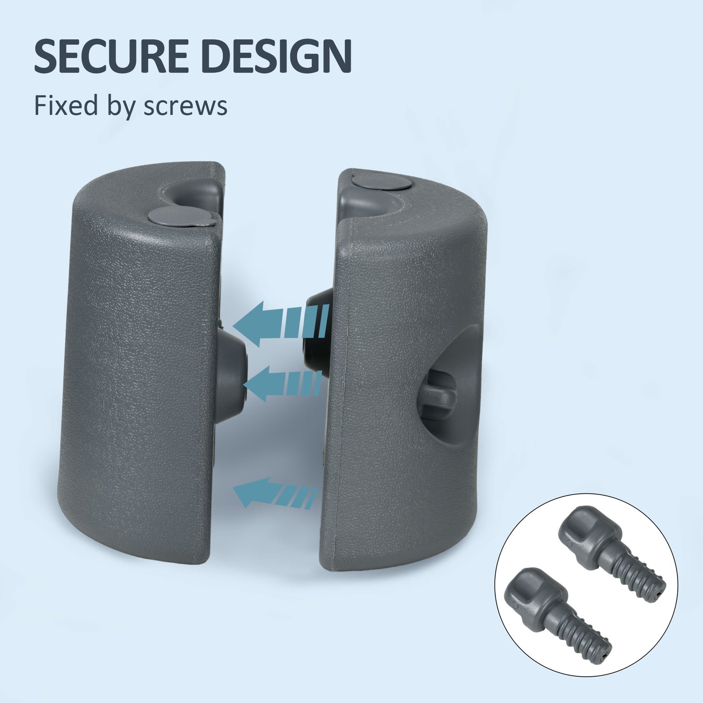 Gazebo Weights Set of 4 for Pop up Gazebo, 48KG