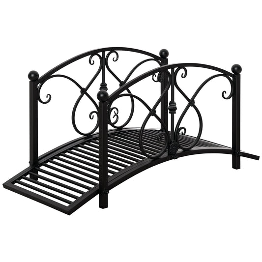 Decorative Garden Bridge Landscaping with Railings for Creek Pond