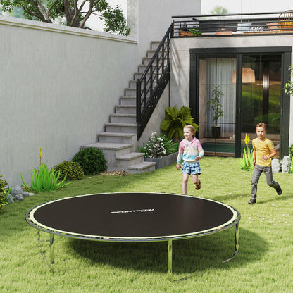 Trampoline Mat with 42 V-Hooks, for 8ft Trampoline, Green