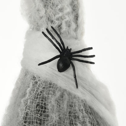 5.5ft Animated Halloween Decoration Hanging Mummy with Spider Web