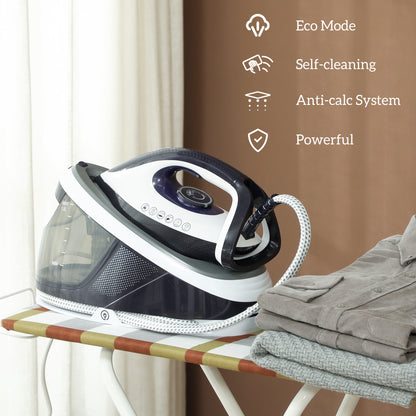 Steam Generator Iron, Large Water Tank, Smart ECO Mode, Self-Cleaning