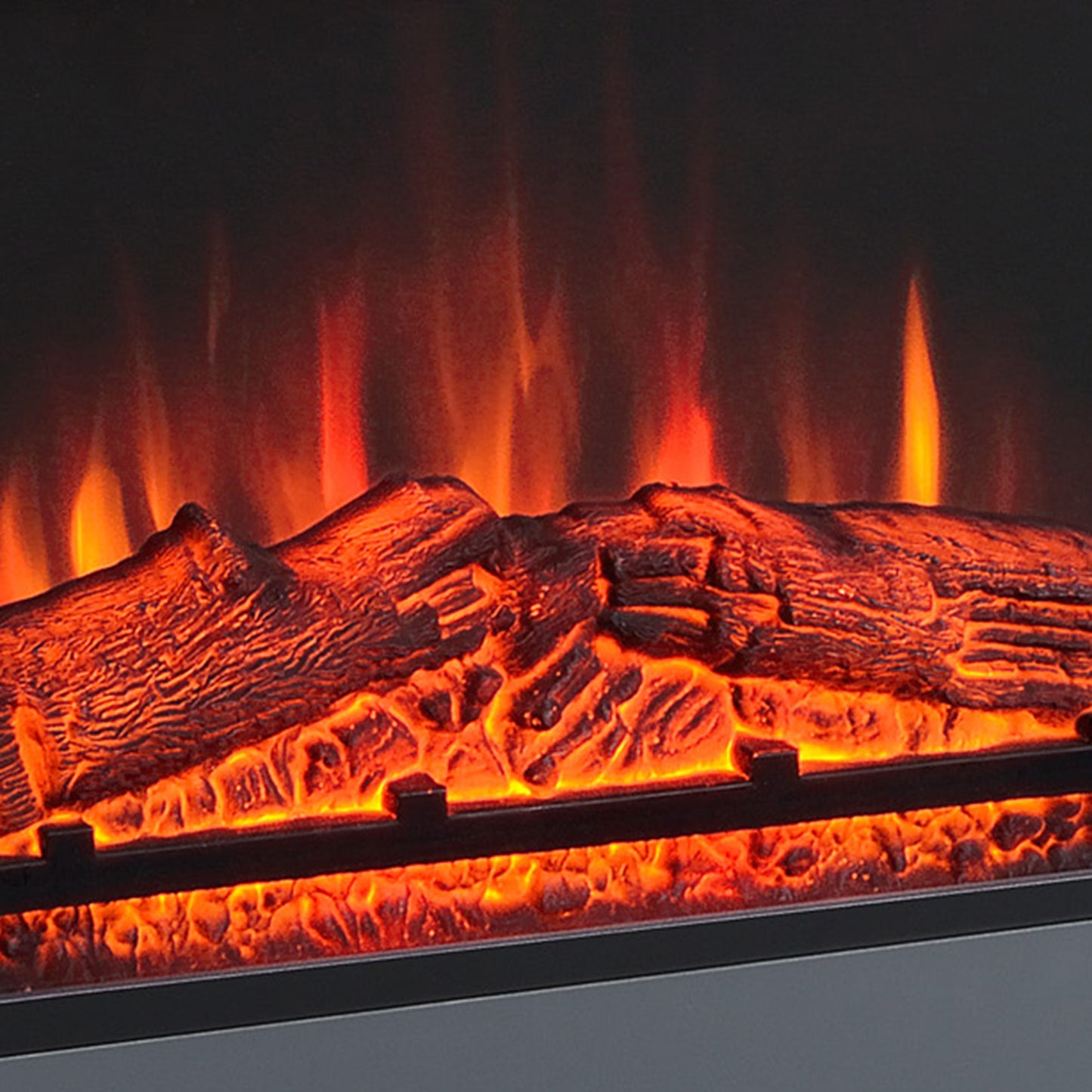 Electric Fireplace Suite w/ Remote Control Overheat Protection, 2000W