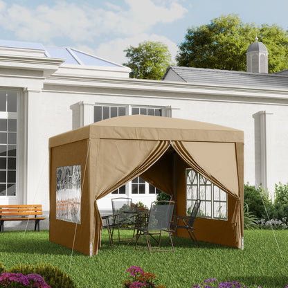 3x3(m) Pop Up Gazebo Party Tent Canopy Marquee with Storage Bag