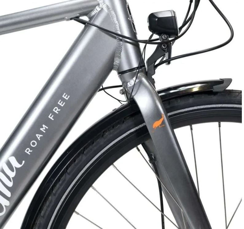 Emu Evo Step Through Hybrid Electric Bike E-Bike 10.4Ah Battery 700c Wheels Grey