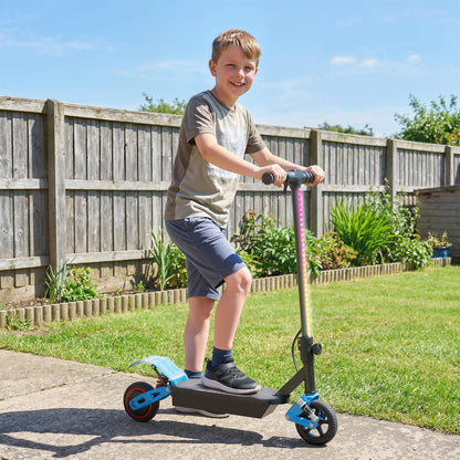 Electric Scooter for Kids with LCD Display, Up to 15 KM/H, Blue