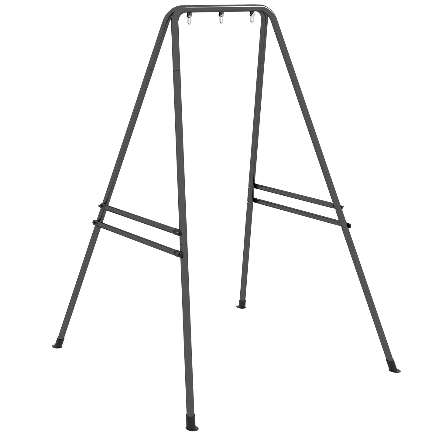 Hammock Chair Stand Metal Frame Hammock Stand Only, Black