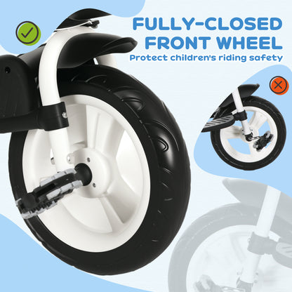 6 in 1 Trike for Toddler 1-5 Years with Parent Handle, Dark Blue