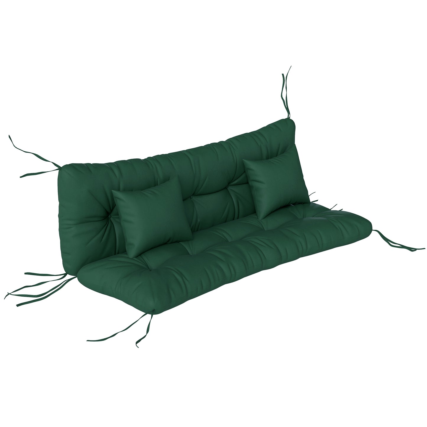 Outdoor Seat Cushions Back Cushion with 2 Pillows, Seat Pads