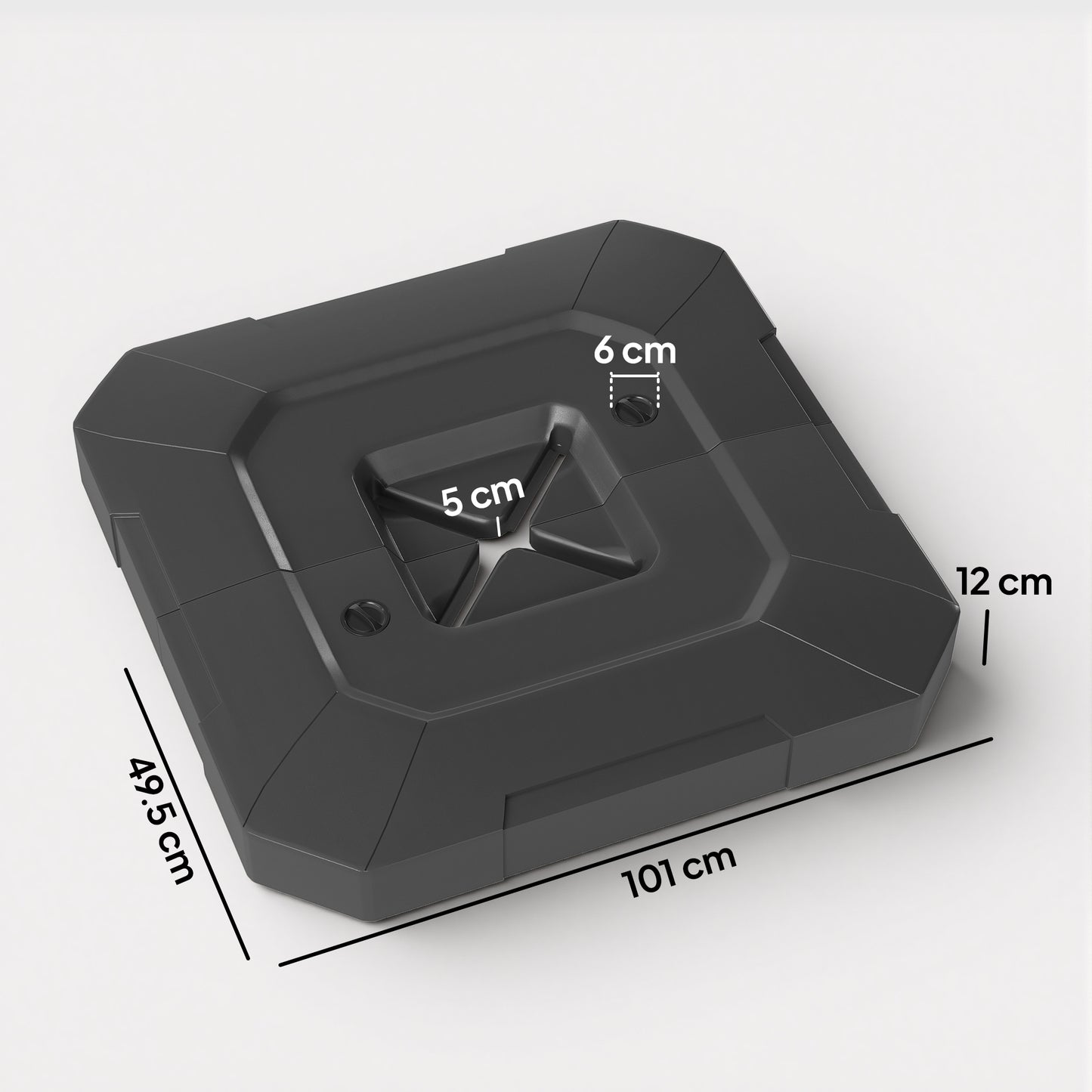 Umbrella Weights for Cantilever Parasol, 2 PCS Parasol Base Weights