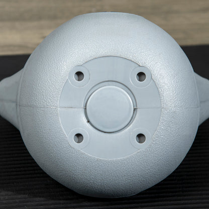 6kg Kettle Bell with Handle for Home Gym, Purple and Grey