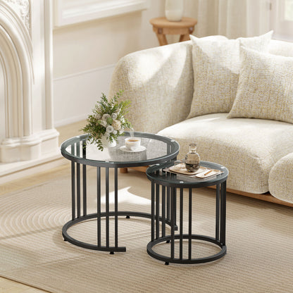 Bar Table and Stools Set, Kitchen Table and 2 Chairs with Backrest, Footrest
