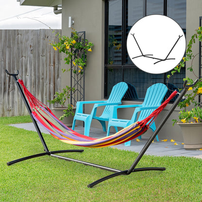 2.86m Metal Hammock Stand Frame Replacement Garden Outdoor Patio