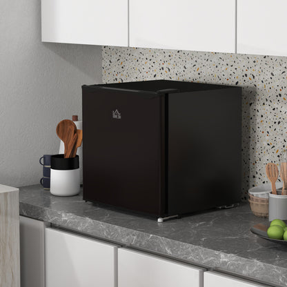 35L Tabletop Freezer with Adjustable Temperature Wire Shelf Black