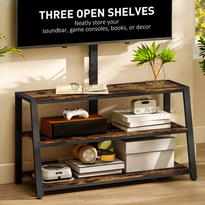 TV Stand Cabinet with Swivel Bracket for 32 - 65 Inch TVs
