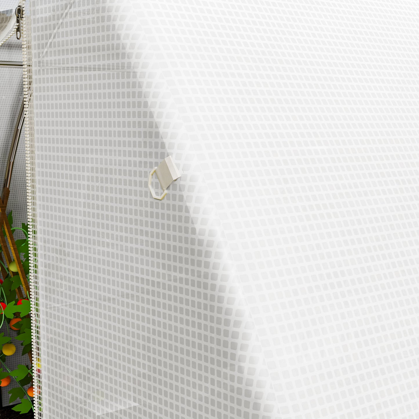 4 x 3 x 2m Greenhouse Replacement Cover ONLY for Tunnel Greenhouse