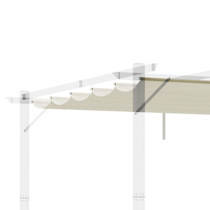 Pergola Shade Cover Replacement Canopy for 3 x 3(m) Pergola, Cream