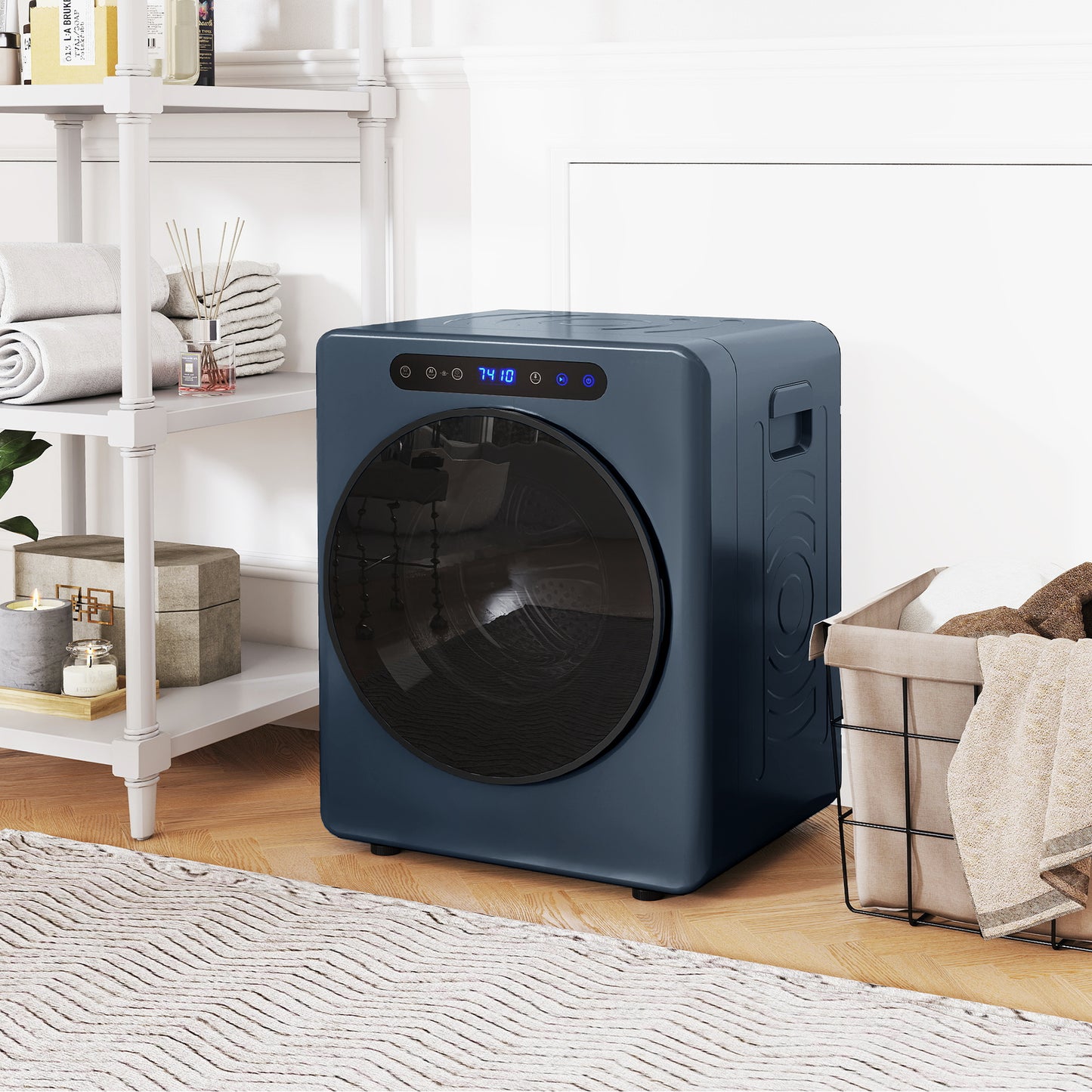 5kg Portable Vented Tumble Dryer Machine with Timer, 6 Heat Settings