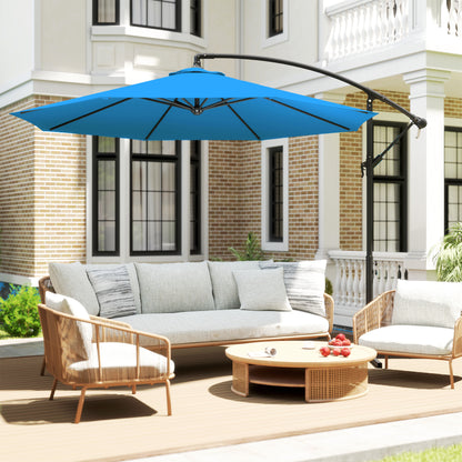3(m) Banana Parasol Cantilever Umbrella Garden