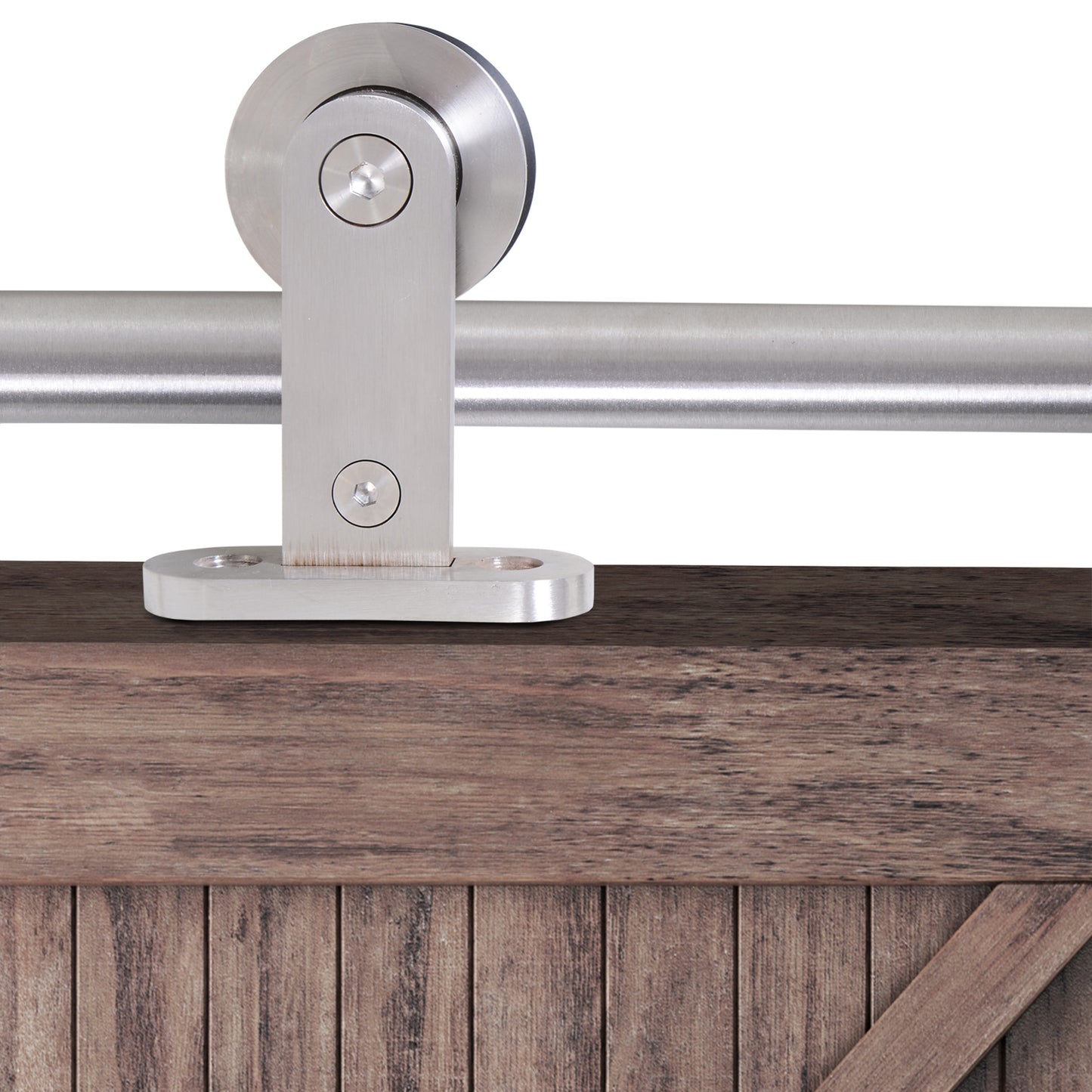 Modern Sliding Barn Door Closet Hardware Track Kit Track System Unit